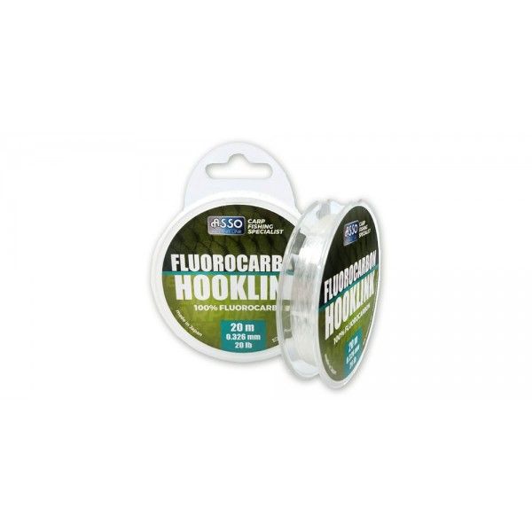 Asso Fluorocarbon Hooklink 0,281mm 20m