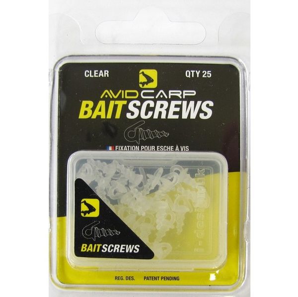 Avid Carp Bait Screws Clear 25ks