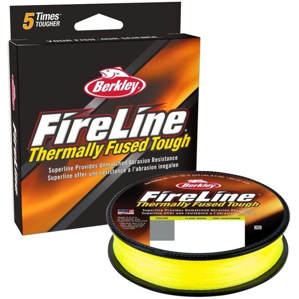 Berkley Šnúra FireLine Fused Original 0,10 mm 6,2 kg 150 m Flame Green