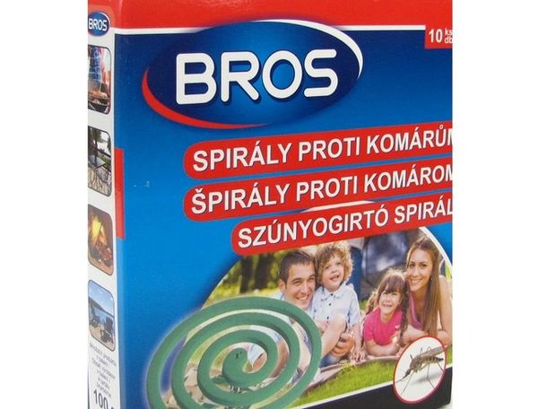 Bros špirály proti komárom 10 ks