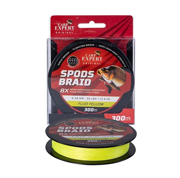 Carp Expert Spods Braid 0,28mm 13,6kg 300m Yellow