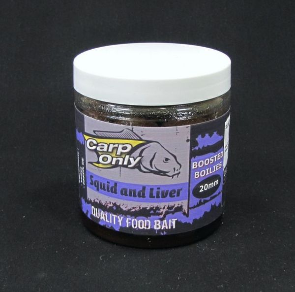 Carp Only Dipované Boilies Squit & Liver 20mm 250ml