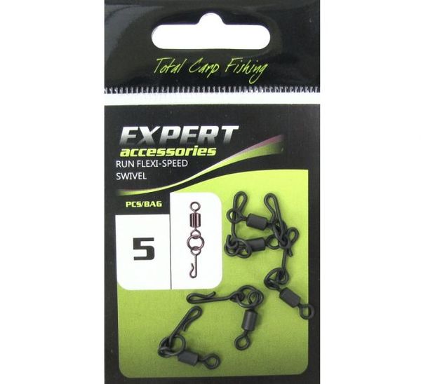 Carp Pro Run Flexi-Speed Swivel veľ.4/5ks