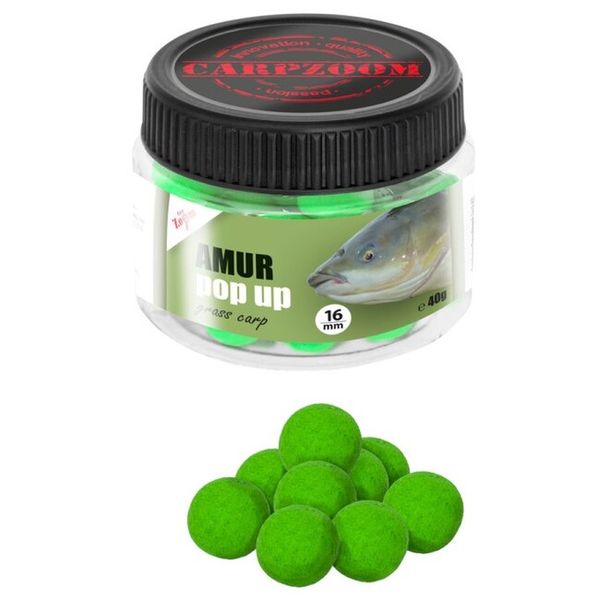 Carp Zoom Amur Grass Carp Pop Up 16 mm 40 g - CZ8899