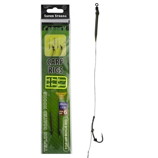 Carpex náväzec Pop-Up Boilie 20cm, 20lb, v.4 2ks