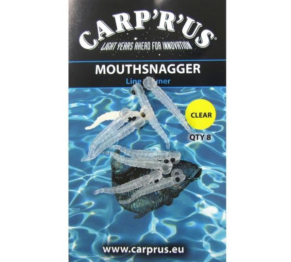 Carprus Mouthsnagger Larvae Clear 8ks