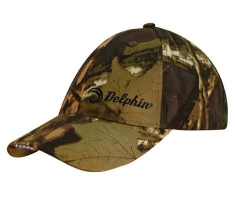 Čiapka Delphin s LED, camo