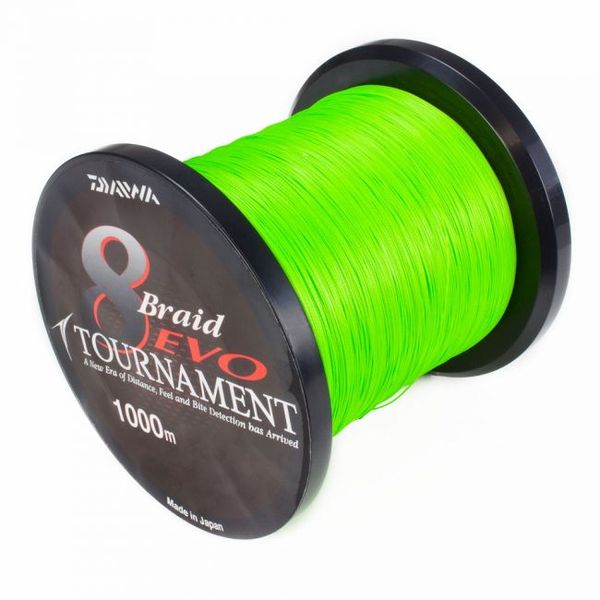 Daiwa Tournament 8 B Evo 0,35mm/35,1kg/1m Fluo