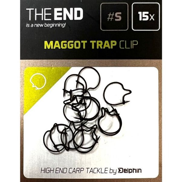 Delphin Klip na červy THE END Maggot Trap veľ.S 15ks