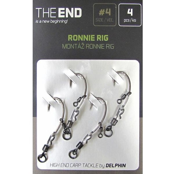 Delphin Montáž THE END Ronnie Rig v.4 4ks