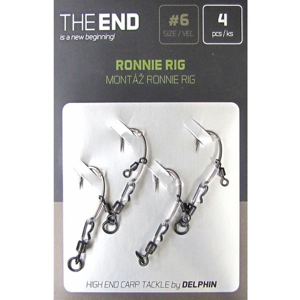 Delphin Montáž THE END Ronnie Rig v.6 4ks