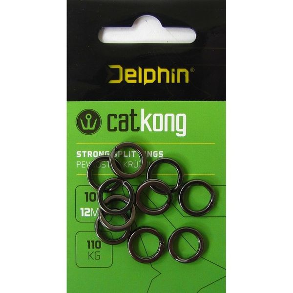 Delphin Pevnostné krúžky CATKONG 12mm 110kg 10ks