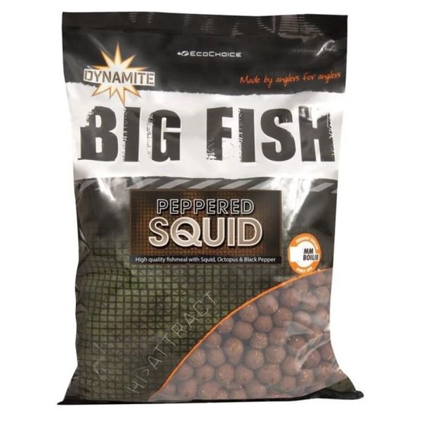 Dynamite Baits Boilies Big Fish Peppered Squid 20mm/1kg