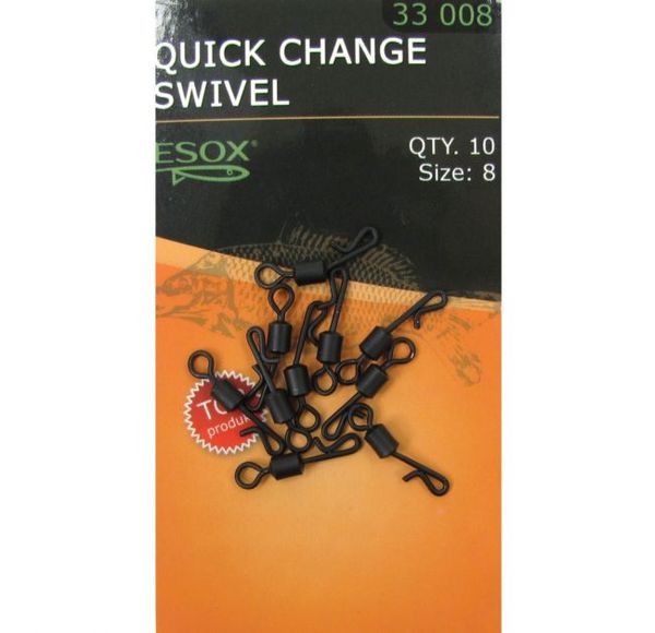 Esox Quick Change Swivel 8/10ks