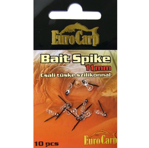 Euro Carp Bait Spike Osteň so silikónom L 15mm 10ks (2987)