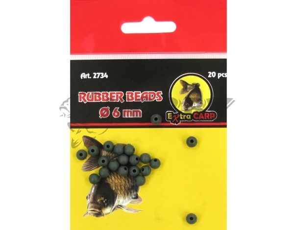 Extra Carp Gumové Guličky 6mm/20ks