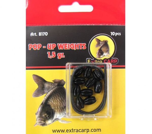 Extra Carp Pop-Up Weights 1,5g 10ks