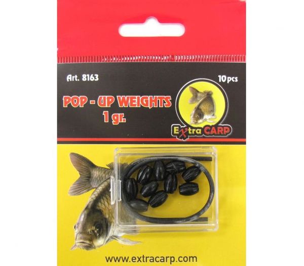 Extra Carp Pop-Up Weights 1g 10ks