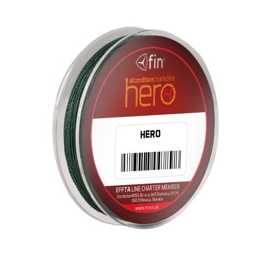 FIN šnúra HERO 0,14mm/9,1kg/15m