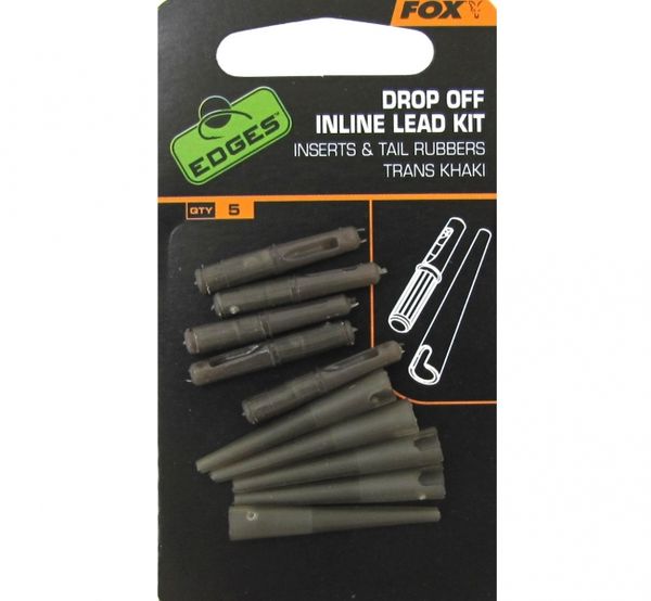 Fox Drop Off Inline Lead Kit Khaki 5ks