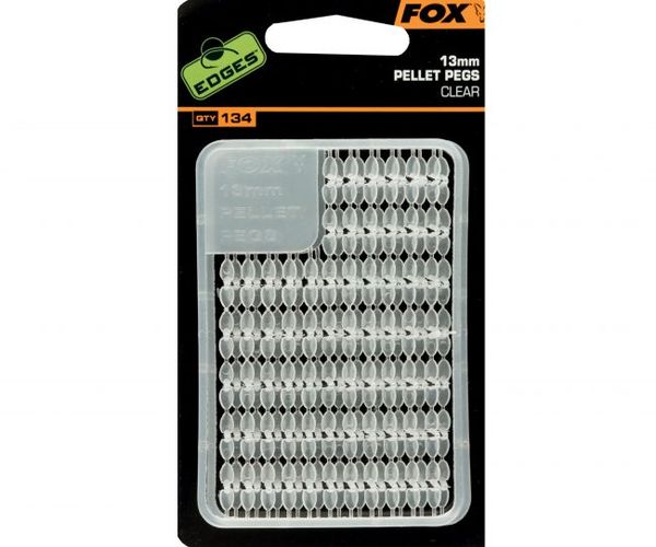 FOX  Edges Pellet Pegs Clear 13mm/134ks