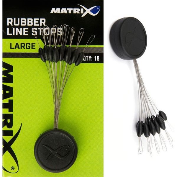 Fox Matrix Stopery Rubber Line Stops Large (18ks)