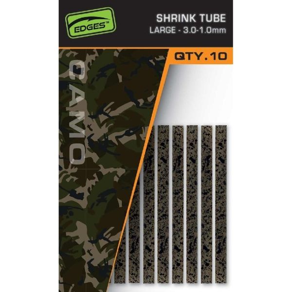 Fox Zmršťovacia Hadička Edges Camo Shrink Tube L 3,0-1,0 mm 10 ks