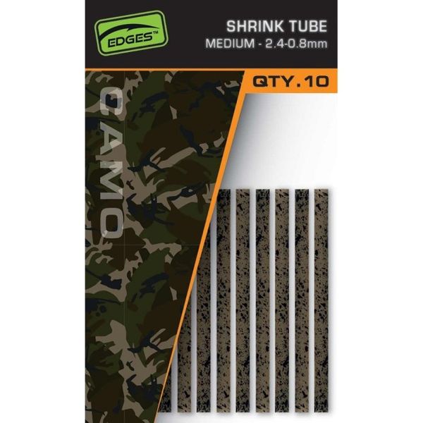 Fox Zmršťovacia Hadička Edges Camo Shrink Tube M 2,4-0,8 mm 10 ks