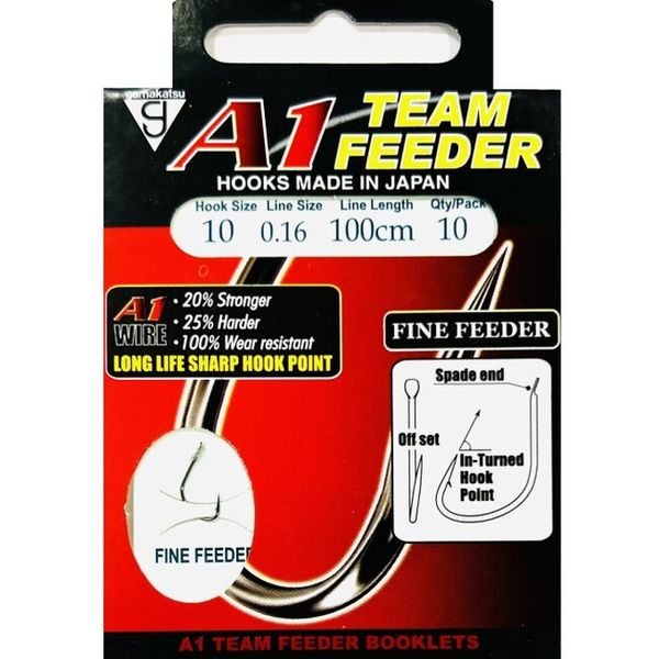 Gamakatsu A1 Team Feeder Fine Feeder veľ.12/0,14mm/100cm/10ks