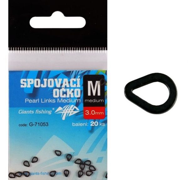 Giants Fishing Spojovacie Očko Pearl Links Medium M 3,0mm 20ks