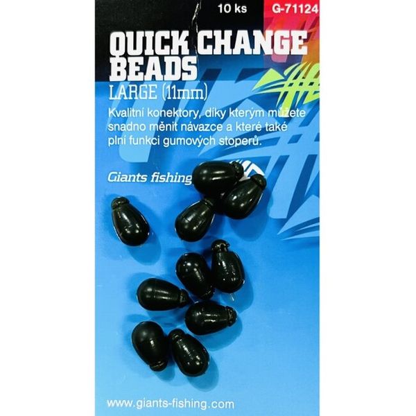 Giants Fishing Zarážky Quick Change Beads 11mm  10 ks