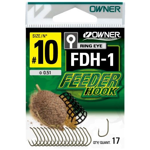 Hačiky Owner Feeder FDH-1 veľkosť 10 (17ks)