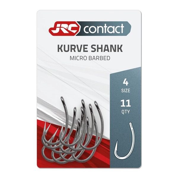 JRC Háčiky Kurve Shank Carp Hooks veľ.8 11ks