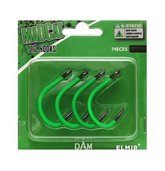 MadCat Catfish Jig Hooks 4/0, 5ks