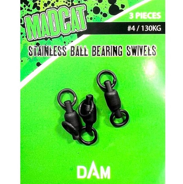 Madcat Obratlík Stainless BB Swivels 3 ks - 4 130 kg