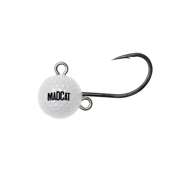 Madcat Olovená záťaž Golf Ball Hot Ball Jig Head 120g