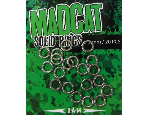 MADCAT Solid Kovový krúžok 9mm/ 20ks