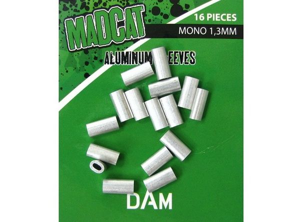 MADCAT Spojky  Aluminium Sleeves 1.3mm/ 16ks