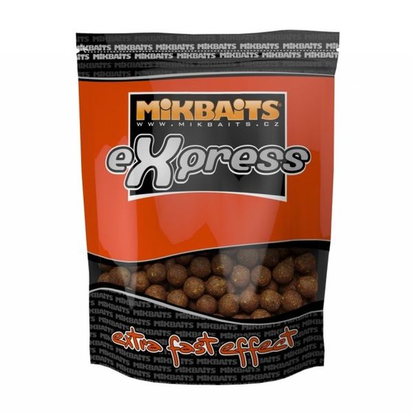 MikBaits Boilies Express Sladká kukurica 20mm 1kg