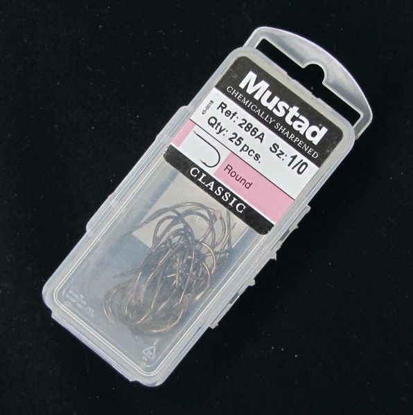 Mustad Háčiky Round Lopatkové 286A č.6 50ks