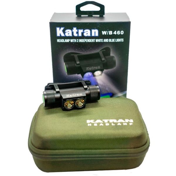 Nabíjateľná čelovka Katran Headlamp W/B460 PRO (box + batéria)