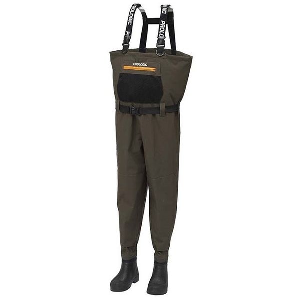 Prologic Prsačky LitePro Breathable Wader w/ EVA Boot Cleated veľ.44/45 - 9/10