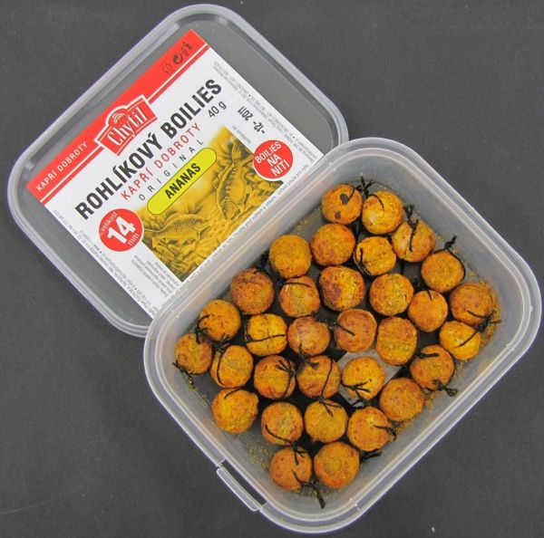 Rohlíkový Boilies Ananás 14mm Chytil 40g