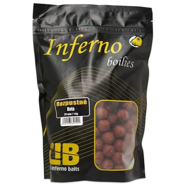 Rozpustné boilie Carp Inferno Hot Line Beta 20mm 1kg