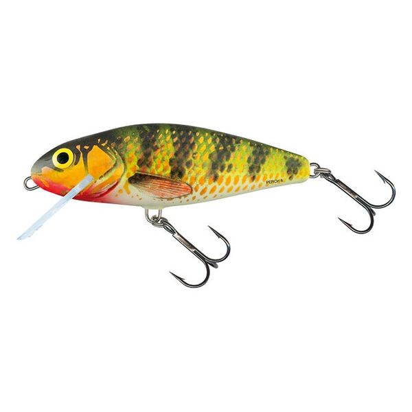 Salmo Wobler Perch Floating 8cm 12g Holographic Perch