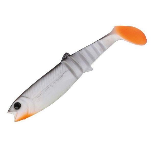 Savage Gear Cannibal Shad White & Black 12,5cm/20g/1ks