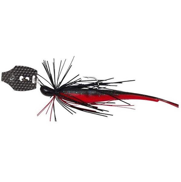 Savage Gear Crazy Swim Jig 12,5cm 14,5g Sinking Black N Red