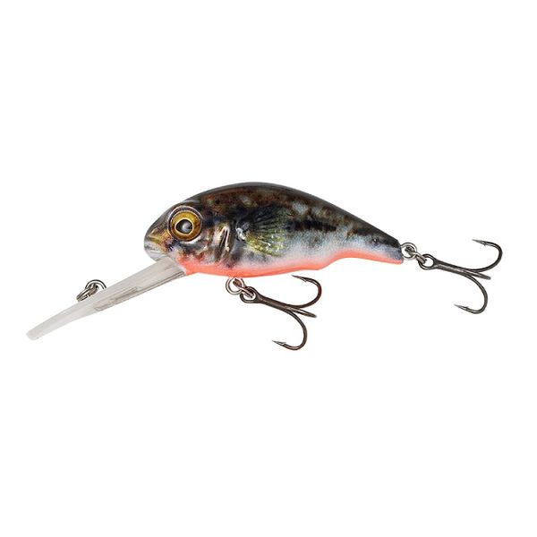 Savage Gear Nástraha 3D Goby Crank Bait 5cm 7g Floating UV Red/Black