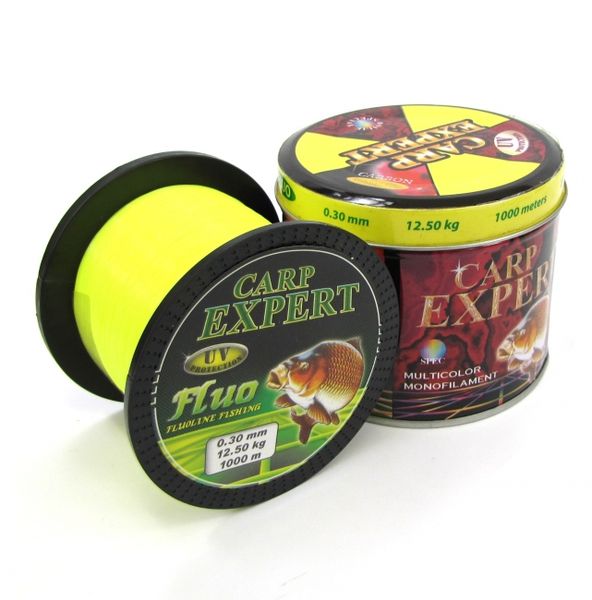 Silon Carp Expert Fluo Žltý 0.30mm/12.5kg/1000m