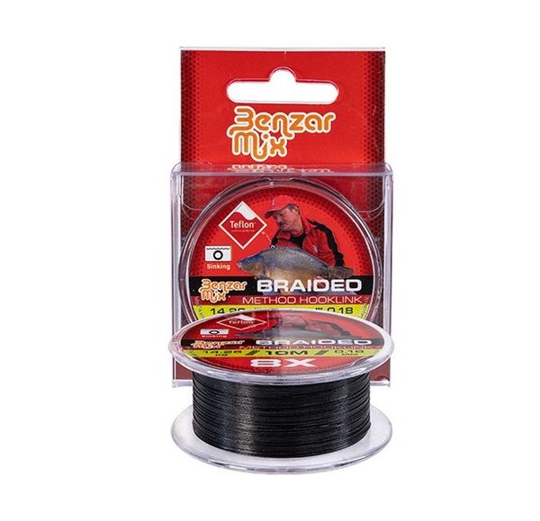 Šnúra Benzar Braided Method Hooklink 0,25mm 23,60kg 10m